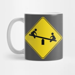 Caution Children At Play Mug